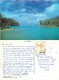 Marigot Bay, St Lucia Postcard Posted 1989 Stamp - Saint Lucia