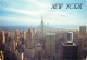 Aerial View, New York City NYC, New York, United States US Postcard Posted 2000 Stamp - Other & Unclassified