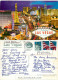 The Strip, Las Vegas, Nevada, United States US Postcard Posted 2012 Stamp - Las Vegas