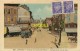 87 Limoges, Avenue Pétain, Vieil Utilitaire Evaus...., Carte Colorisée Affranchie 2 Pétains 1942 - Limoges