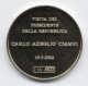 ZONDERWATHER - BLOCK -  Medaglia Commemorativa -Visita Del Presidente Della Repubblica CARLO AZELIO CIAMPI - 15-3-2002 - Altri & Non Classificati