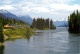 The Canadian Railway Train, Red Pass Junction, British Columbia, Canada Postcard Posted 2012 Stamp - Autres & Non Classés