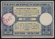 USA 1935, London Type X  9 CENTS International Reply Coupon Reponse Antwortschein IRC IAS O  CHICAGO REGISTERED 13.05.35 - Other & Unclassified