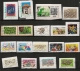 COLLECTION 62 TIMBRES DIFFERENTS Pour LETTRE VERTE. 2 SCANS. - Collections