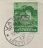 LIECHTENSTEIN - VADUZ / 1941 TIMBRE DE SERVICE SUR LETTRE POUR LA SUISSE (ref 7244) - Service