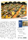 Wet Market, Kota Bharu, Kelantan, Malaysia Postcard Posted 2012 Stamp - Malaysia