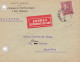 N° 531 / Lettre EXPRES De CHARLEROI 18 5 42 - 1936-51 Poortman