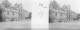 Voyage à Saumur Vers 1910 Lot De 5 Vues Positives Stéréoscopiques Sur Verre Vérascope Stéréoscope - Glasdias