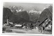 EARLY REAL PHOTOGRAPH POSTCARD, LOFERER MOUNTAINS, LOFER, AUSTRIA, HOUSES, BUILDINGS, SCENIC, ROAD - Lofer