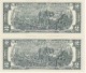 PAREJA CORRELATIVA DE ESTADOS UNIDOS DE 2 DOLLARS DEL AÑO 2009 SERIE L (BANK NOTE) SIN CIRCULAR-UNCIRCULATED - Billetes De La Reserva Federal (1928-...)