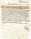 Linéaire De BEX Au Révérend Pasteur, A Ormont Dessous, Pour Pauvre L'atteste, Bex 10 Février 1817 - ...-1845 Prephilately