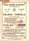 5 Chromos Caisse Ouvriere De Retraite De Bordeaux -  Grande Tombola - 1898 - Histoire -2-  R/V - Lottery Tickets