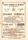 5 Chromos Caisse Ouvriere De Retraite De Bordeaux -  Grande Tombola - 1898 - Histoire -2-  R/V - Lottery Tickets