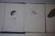 Lot De 32 Dessins D'étude Format Carte Postale à L'encre De Chine, Portrait 1900 Femme, Hommes... - - Other & Unclassified