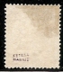 1874-ED. 143 -  I REPÚBLICA- ALEGORÍA DE LA JUSTICIA 2 CTS. AMARILLO-USADO ROMBO DE PUNTOS-MARQUILLADO - - Used Stamps