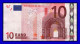 "X" GERMANY Firma TRICHET P015 F2  CIRCULATE RARE ,RARE!!!!!!! - 10 Euro