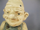 *BOUTEILLE A LIQUEUR EN FAIENCE GNOME - Vin Vigne Raisin Bar Bistrot - Spirits