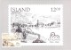 ISLANDE CARTE Maximum  NUM YVERT  608 REYKJAVIK 200 ANS - Maximumkarten