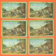 Lot De 6 Cartes à Jouer Paysage Campagnard - 2 Scans - Carte Da Gioco