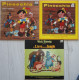 Lot 3 Livre Disque Disney PINOCCHIO LE LIVRE DE LA JUNGLE Sans Les 33 Tours - Accessoires, Pochettes & Cartons