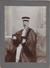 Photographie Ancienne  Montée Sur Carton / Juge Assis Avec Toge Et Mortier/Vers 1890 - 1910     PHOTN199 - Altri & Non Classificati