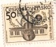 L0514 - Czechoslovakia (1984) Kremnica (postcard) Tariff: 50h (stamp: Shift Light Yellow Color - Background Printing) - Plaatfouten En Curiosa