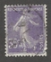 FRANCE - N°YT 136 OBLITERE - COTE YT : 8&euro; - 1906 - 1906-38 Semeuse Camée