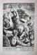 Delcampe - Antonius Wierix - Francesco Primaticcio - Seven Liberal Arts - 1585 Engraving - Stiche & Gravuren