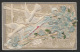 Kaart Bekleed Met Stof En Plastiek Vogels Carte Revêtu De La Poussière Oiseaux En Plastique  14 X 9 Cm - Autres & Non Classés