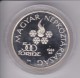 MONEDA DE PLATA DE HUNGRIA DE 500 FORINT DEL AÑO 1984 DE LAS OLIMPIADAS DE SARAJEVO (COIN) SILVER,ARGENT. - Hungría