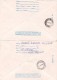 ERROR ,2X COVER STATIONERY 1988 ATOM NUCLEAR CERNAVODA, DIFFERENT COLOR,ROMANIA. - Errors, Freaks & Oddities (EFO)