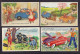 Delcampe - LOT De 28 CPA AUTOMOBILE VOITURE ILLUSTRATEUR PHOTOMONTAGE STATION JOUET SURREALISME - Voitures De Tourisme