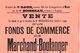 VP6263 - LAGNY - Affiche 28 X 37 - Vente D'un Fonds De Commerce De Marchand - Boulanger à MONTEVRAIN - Manifesti