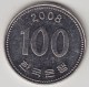 @Y@   Zuid Korea   100 Won   2008       (3624)    A.unc - Korea (Zuid)