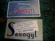 Buvard X2  Publicitaire Dentifrice Sanogyl - S