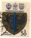 L0685 - Czechoslovakia (1980) Letiny (postcard: Spa Letiny) Tariff 50h (coat Of Arms: Bystrice N.P. - Shift Perforation) - Plaatfouten En Curiosa