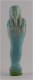 Egypt Late Period 26th Dynasty Turquoise Faience Shabti For Nes-min - Archeologie