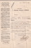 PARIS - 3e (30c) ROUTE ECHOPPE A DROITE - 16 MAI 1864 - LETTRE DU JOURNAL GENERAL D'AFFICHES RUE GRENELLE PARIS AVEC SIG - 1859-1959 Covers & Documents