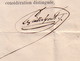 PARIS - 3e (30c) ROUTE ECHOPPE A DROITE - 16 MAI 1864 - LETTRE DU JOURNAL GENERAL D'AFFICHES RUE GRENELLE PARIS AVEC SIG - 1859-1959 Cartas & Documentos