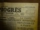 1938 LE PROGRES : Des Avions Espagnols Nationalistes Bombardent Barcelone Et Badalona; Catastrophe De La Canebière, Etc - Autres & Non Classés