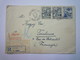 ENVELOPPE  REC  Au Départ De  LJUBLJANA 1 B  à Destination De TOULOUSE  1957   - Briefe U. Dokumente