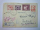 ENVELOPPE Entier Postal  REC  Au Départ De  LJUBLJANA  1 B  à Destination De TOULOUSE  1955   - Briefe U. Dokumente