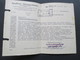 Delcampe - Alliierte Besetzung 1946 R1 Gebühr Bezahlt (lila) Triberg (Schwarzwald) Porto Handschriftlich Vermerkt! Transportversich - Sonstige & Ohne Zuordnung