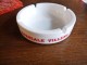 CENDRIER -   SPECIALE VILLERS ST-GHISLAIN  -   Blanc, Rond: Diamètre:14,5 Cm , Ht: 4 Cm , Céramique - Ashtrays