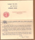 Santa Ana. Publicity Postal Card With Reply. GUNS - Santa Ana