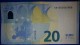 20 EURO S005A3 Draghi Italy Serie SD120 Perfect UNC - 20 Euro