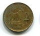 1992 Lesotho 2 Lisente Coin - Lesotho