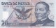 BILLETE DE MEXICO DE 20 PESOS DEL AÑO 2003 DE BENITO JUAREZ CALIDAD EBC (XF) (BANKNOTE) POLIMERO - México