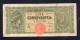 LIRE 50 - ITALIA TURRITA 10/12/1944 (circolata) - 50 Lire