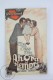 Old 1934 Cinema/ Movie Advtg Brochure - Actors: Gary Cooper, Carole Lombard & Shirley Temple - Movie: Now And Foreve - Publicidad